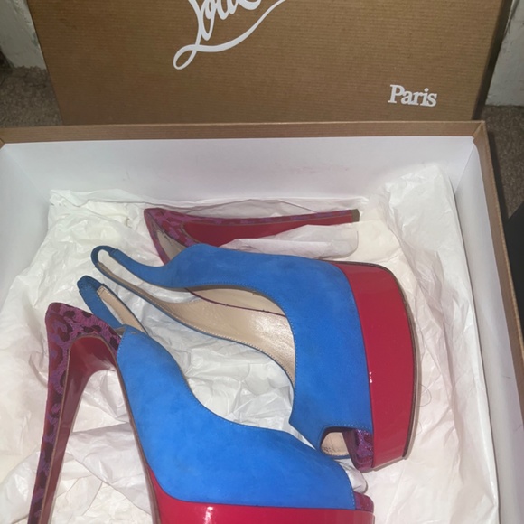 Sling Back Christian Lounoutin - Picture 4 of 5